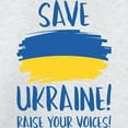thumbnail image 3 of CafePress - Save Ukraine Raise Your Voices Long Sleeve T Shirt - Unisex Cotton Long Sleeve T-Shirt, 3 of 4