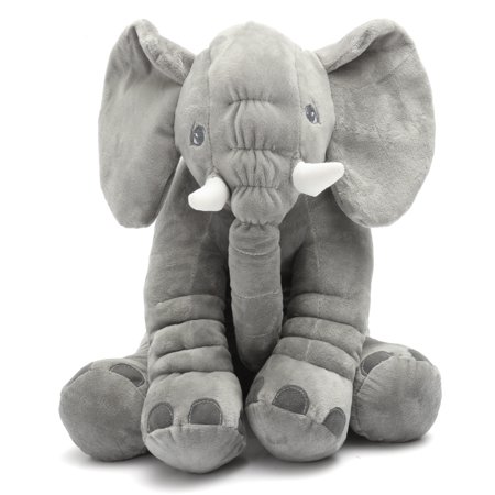 Stuffed Animal Pillow Elephant Children Soft Plush Doll Toy Baby