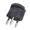 Black, variant on Double Color Choices Power Adapter Germany France to Switzerland Converter Compacted and Portable Overload Protective