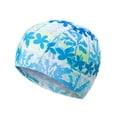 thumbnail image 1 of Swim Cap for Kids, Breathable Fabric with Cartoon Print, Elastic Fit for Boys and Girls, Quick-Dry Material, Comfortable for Swimming Lessons, Spring Summer Use, 1 of 3