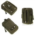thumbnail image 2 of Riñoneras tácticas, bolsa compacta militar de nailon, riñonera, riñonera para Gadget Utility, teléfono móvil, Camping, senderismo y viajes Fokelyi LN-1967-2, 2 of 5