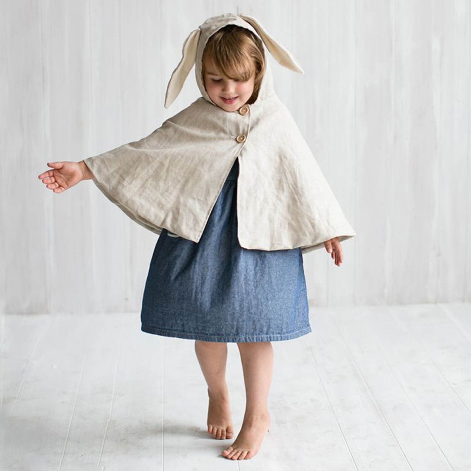 EQWLJWE Baby Boy Girl Winter Clothes Baby Toddler Hooded Poncho