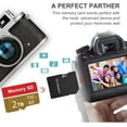 thumbnail image 4 of Tarjeta microSD 2000GB, UHS-I, C10, U3, V30, 4K, para cámara, teléfono, computadora, drone y Android. Incluye adaptador., 4 of 7