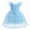 Light Blue, variant on Odeerbi Toddler Girls Princess Dresses Party Gowns Lace Evening Dress Mesh Formal Dress Round Neck Sleeveless Dress Light Blue