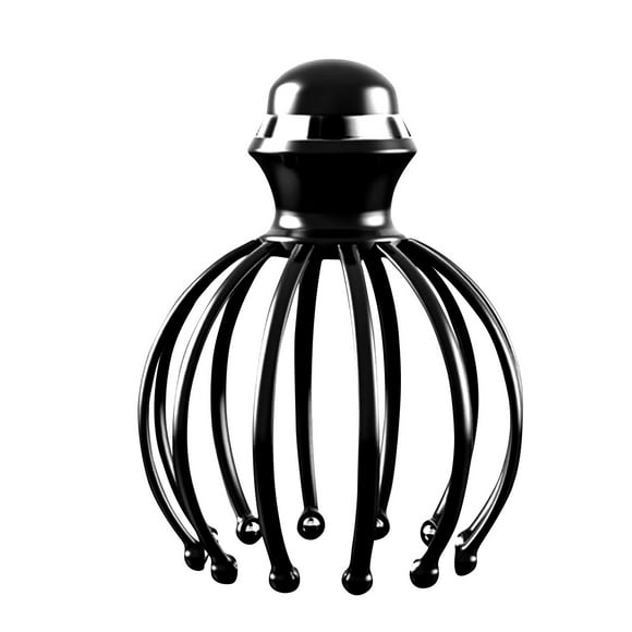 Wamans Electric Scalp Massager Vibration Head Massager Scalp Relaxation 12 Claw Electric Head Massager Acupoint Massager