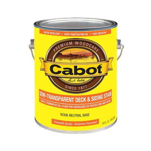 Cabot VOC Semi-Transparent Deck & Siding Exterior Stain
