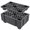 Black, variant on ORVELDIN 44 Pack Interlocking Deck Tiles, Plastic Snap Together Patio Flooring Tiles, 12"x12" Waterproof Outdoor Deck Tiles for Balcony, Garden, Porch, Walkway, Dark Gray (Stone)