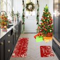 thumbnail image 4 of PALIFEUR Christmas Kitchen Rugs Set of 2, Christmas Snowflake Rugs, Non-Slip Washable Kitchen Mats, Kitchen Rug for Christmas Kitchen Decor Festival Holiday Party Decorations, 4 of 6