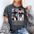 thumbnail image 3 of Whitney Houston Grid T-Shirt, Men's And Women's Graphic Tee 100% Cotton by TBun, Full Sizes S-5XL, 3 of 5