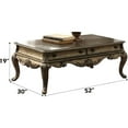 thumbnail image 4 of ACME Ragenardus 2-Drawer Wood Top Storage Coffee Table in Vintage Oak, 4 of 4