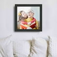 thumbnail image 3 of 11x11 Frame Black Real Wood Picture Frame Width 1.25 inches | Interior Frame Depth 0.5 inches |, 3 of 8