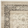 thumbnail image 2 of SAFAVIEH Vintage Roseann Traditional Area Rug, Ivory/Black, 6'7" x 6'7" Square, 2 of 4