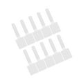 thumbnail image 2 of Juego de 10 bridas reutilizables para cables, cintas para organizar cables, sistema de organización versátil Blanco, 2 of 9