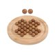 thumbnail image 1 of Juego de mesa de solitario con clavijas de madera, decoración para sala de estar y juego de mesa de 33 canicas. Diámetro 180 mm, 1 of 9
