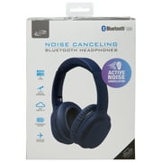 iLive Bluetooth Over-Ear Headphones, Noise Cancellation, Indigo IAHN40IND