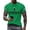 Green, variant on Men's Hello Darkness My Old Friend T-Shirts Short Sleeve St. Patrick's Day Top