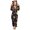 #0084-Yellow, variant on Favoffer Big Girls Hooded Jumpsuit Winter Solid Color Graphic Bear Print Drawstring Elastic Waist Plush Loungewear Indoor Sleep Warm Leisure 5-15Y