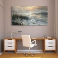 thumbnail image 2 of Abstract Oil Painting Sunrise Canvas Art Framed Abstract Wall Art For Livingroom Bedroom Office, 2 of 6