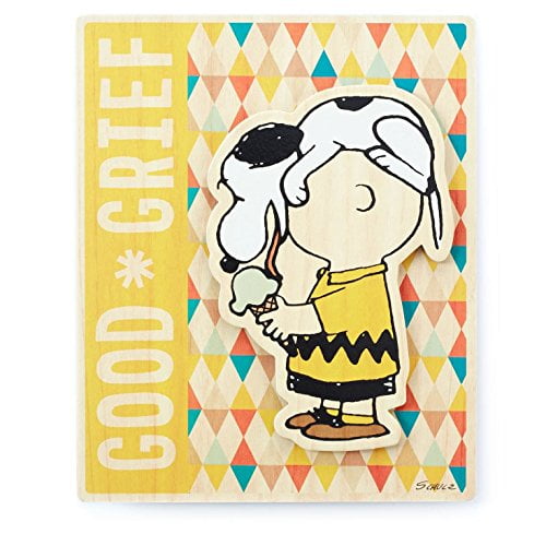 Hallmark PAJ1146 Peanuts Charlie Brown Good Grief Print