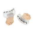 thumbnail image 1 of 2x sellos para pestañas inferiores, plantilla para pestañas inferiores DIY, estampados de pestañas con patas de gato para regalo de niña al aire libre Color de piel Yinane Sellos para pestañas inferiores, 1 of 8