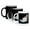 Multicolor, variant on 3drose, Image of Pretty White Rock Crystal on Black, 11oz Mug