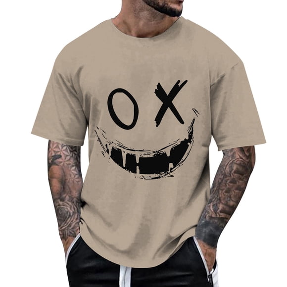 Men's Fashion Oversized T-Shirt with 3D Print Design for Summer Casual Streetwear Comfort Fit Tee Shirt
