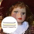 thumbnail image 4 of Tea Color Doll Eye Lashes for Children Safe for Kids 20Pcs 7.9X0.3in, 4 of 5