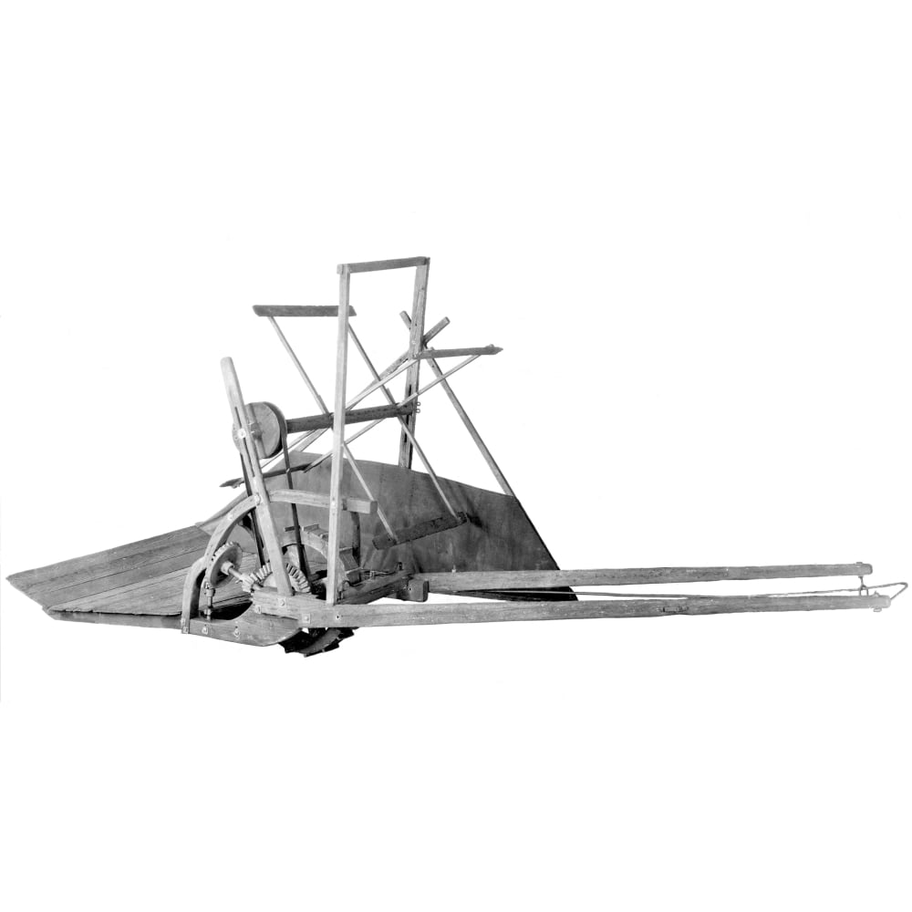 Mccormick Reaper 1831 Ncyrus Hall MccormickS Reaper Invented On Walnut