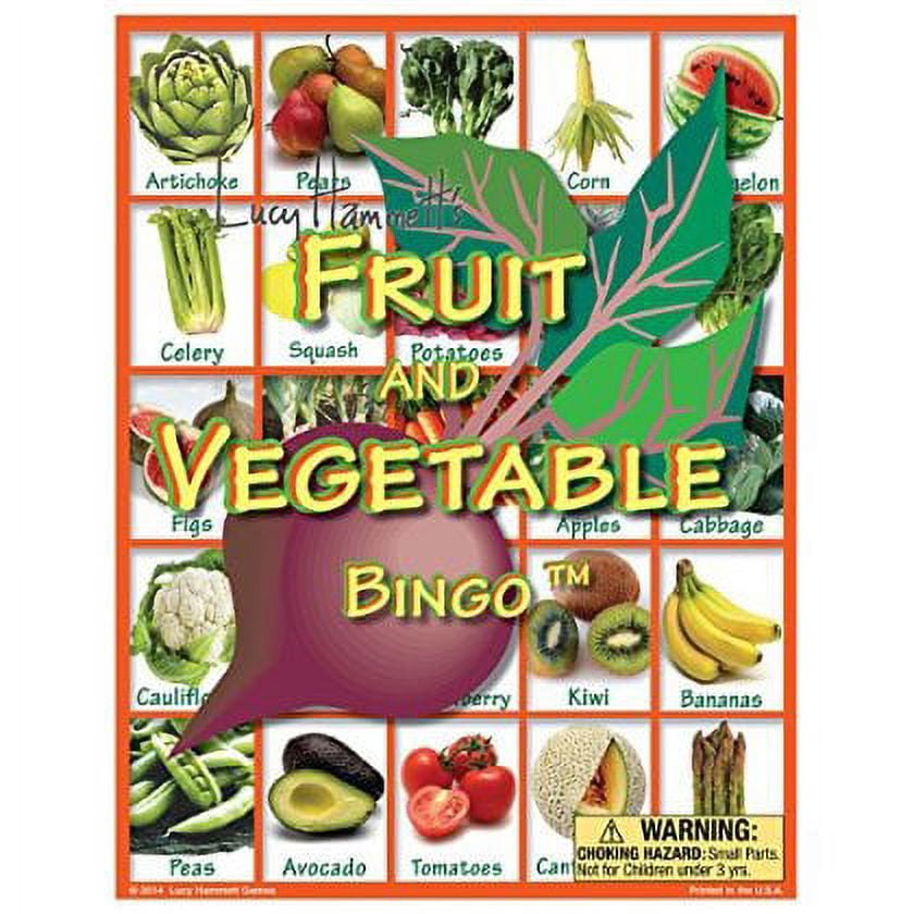 Lucy Hammett Fruit and Vegetable Bingo