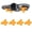 Orange, variant on Drone Landing Gear for DJI AVATA 360 Panoramic Drone, 20mm Height Boost, Anti-Scratch Chassis, Lightweight