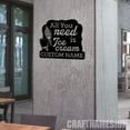 thumbnail image 3 of Craftnamesign All You Need Is Ice Cream Metal Wall Art LED Light, Custom Ice Cream Shop Name Sign, 3 of 5