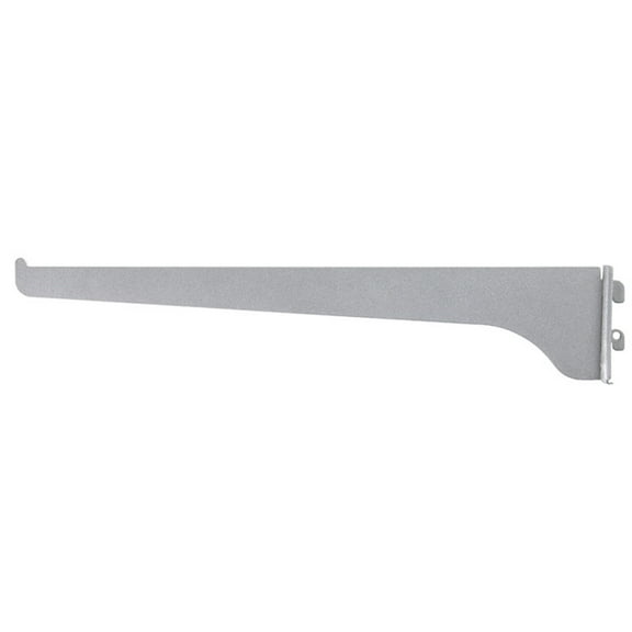Knape & Vogt 180 TI 12 Shelf Bracket, 12 in L, Steel, Powder-Coated