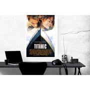 Titanic Movie Poster Print Entertainment Decor Art Poster 24x36 Unframed, Age: Adults, Rectangle Best Posters