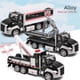 thumbnail image 2 of Modelo de coche de aleación americano, coche de policía, camión de ingeniería, camión de bomberos, modelo de coche de juguete, 2 of 4