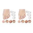 thumbnail image 4 of Seitruly 10 piezas mangas de tubos de dedo del pie Flexible compresión buena protección lavable reutilizable mangas de dedo del pie Gel diseño Simple Type2 NO2 Seitruly CBP230698, 4 of 6