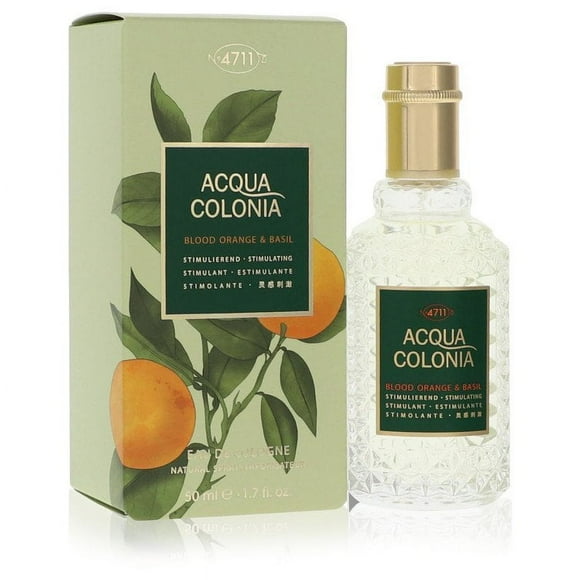 4711 Acqua Colonia Blood Orange & Basil by 4711, Eau De Cologne Spray (Unisex) 1.7 oz