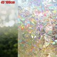 thumbnail image 1 of (45*100cm) 3d Privacy Static Cling Frosted Flower Glass Door Window Fi, 1 of 1