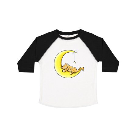 

Inktastic Tabby Kitty Lunar Love Gift Toddler Boy or Toddler Girl T-Shirt