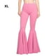 thumbnail image 4 of Sonducket Pantalones de amplia aplicación en varios tamaños disponibles, pantalones acampanados de cintura alta, pantalones acampanados para Prendas para la parte inferior del cuerpo rosa SG, 4 of 6