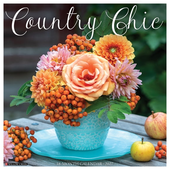 Country Chic 2027 12 X 12 Wall Calendar, (Paperback)