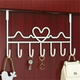 Over The Door Towel Rack, Metal Bath Towel Holder Hanger, Over Door ...