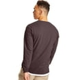 thumbnail image 4 of Men's Hanes® Beefy Heavyweight Henley Color: Dark Truffle Size: M, 4 of 9