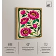 thumbnail image 2 of Fourfold Peony II Canvas Print Flower Art Decor by Art Remedy, Gold Frame, 30 x 36, 2 of 6