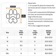 thumbnail image 2 of Dog Boots Non Slip Pet Paw Protectors Breathable Dog Shoes with Reflective Straps for Outdoor Walks Indoor Hardwood Floor Small Medium Large Dogs 4 Pack Black Red, 2 of 7