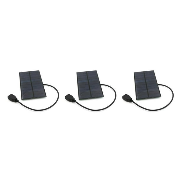 Banco de energía portátil Yuarrent con panel solar de 5,5 V para teléfono móvil USB