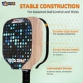 thumbnail image 2 of Speed Up Wooden Pickleball Paddles Set - 2 Lightweight Rackets With 2 Pickleballs Fun Play Game | For All Ages Indoor Outdoor Garden Ground Park Play, 2 of 5