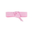 thumbnail image 2 of INSPIRE CHIC 2 Pairs Flat Plaid Laces Fabric Ribbon Two-Tone Checkered 0.6" Wide Shoelaces for Sneakers Pink 80cm/31.5", 2 of 7