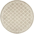thumbnail image 3 of Safavieh Amherst Trina Geometric Area Rug, Wheat/Beige, 7' x 7' Round, 3 of 9