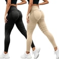 thumbnail image 2 of Mnuaqn Cellumove 3D Legging for Lipedema, Anti Cellulite for Women, Push-Up Sculpting Yoga Fitness Sport Pant Beige for Size M, 2 of 4