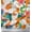 Honey Orange, variant on Soimoi Crepe Silk Fabric Multicolor Camouflage Print Fabric by the Yard 42 Inch Wide